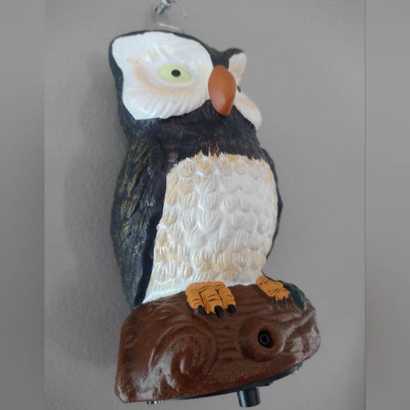 Owl 7-1/2" Motion Activated Hanging or Table Top # NEW - Picture 5 of 6